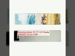 Streaming Media  IPS TFT LCD Display 440x1920 11.6 Inch ODM