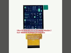 Ultra HD RGB IPS TFT LCD Display Module 2 Inch 480x640 RGB16bit SPI Interface