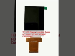 TFT LCD Display Industrial Digital HD screen 3.5 Inch 320x480 Customized