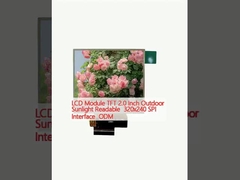 LCD Module TFT 2.0 Inch Outdoor Sunlight Readable  320x240 SPI Interface  ODM