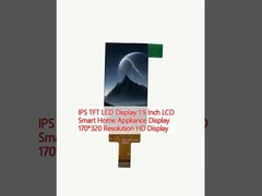 IPS TFT LCD Display 1.9 Inch LCD Smart Home Appliance Display 170*320 Resolution HD Display