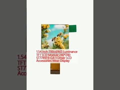1.54 Inch 700cd/M2 Luminance TFT LCD Module 240*240 ST7789T9-G4-1 Driver LCD Accessories Wear Display