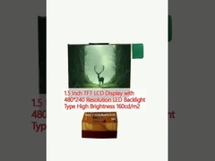 1.5 Inch TFT LCD Display with 480*240 Resolution LED Backlight Type High Brightness 160cd/m2