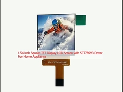 1.54 Inch Square TFT Display LCD Screen with ST7789V3 Driver For Home Appliance
