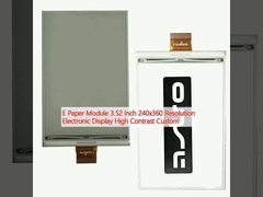 E Paper Module 3.52 Inch 240x360 Resolution  Electronic Display High Contrast Custom
