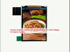 Custom Outdoor 2.4Inch LCD Screen Module TFT Color Display For Sports Camera