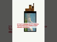 3.5 Inch Industrial HD TFT Monitor Touchscreen LCD Display Screen 480x800 Resolution