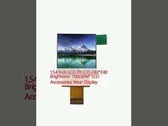 1.54 Inch LCD Tft LCD 240*240 Brightness  700cd/M² LCD Accessories Wear Display