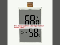 E Ink Display Electronic Label Paper 3.52 Inch Flexible AM EPD