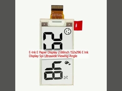 E-Ink E Paper Display 2.66Inch 152x296 E Ink Display Spi Ultrawide Viewing Angle